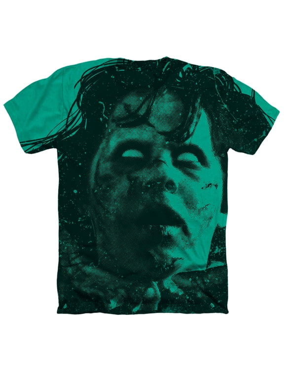 The Exorcist - Regan Face - Heather Short Sleeve Shirt - X-Large