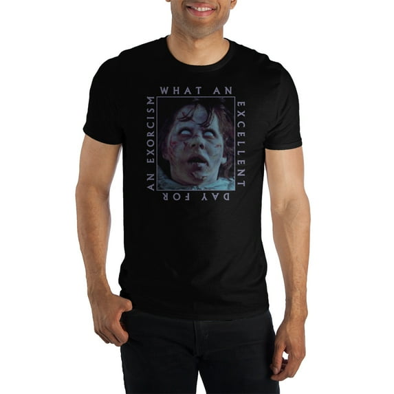 The Exorcist 'What An Excellent Day For An Exorcism' Short-Sleeve T-Shirt-6XL