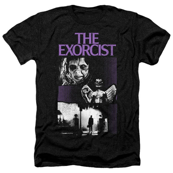 The Exorcist - What An Excellent Day - Heather Short Sleeve Shirt - Large