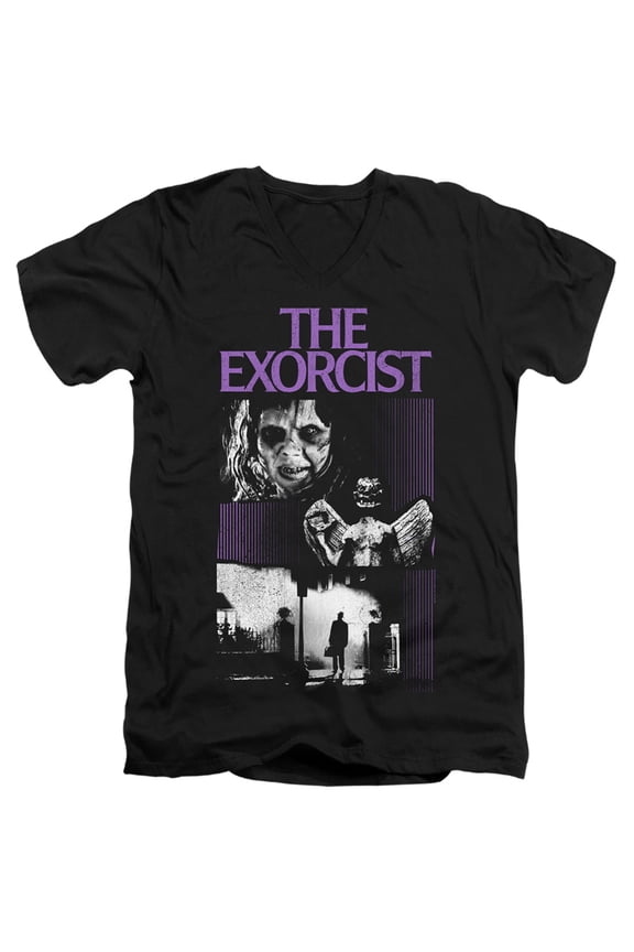 The Exorcist - What An Excellent Day - Slim Fit V Neck Shirt - Medium