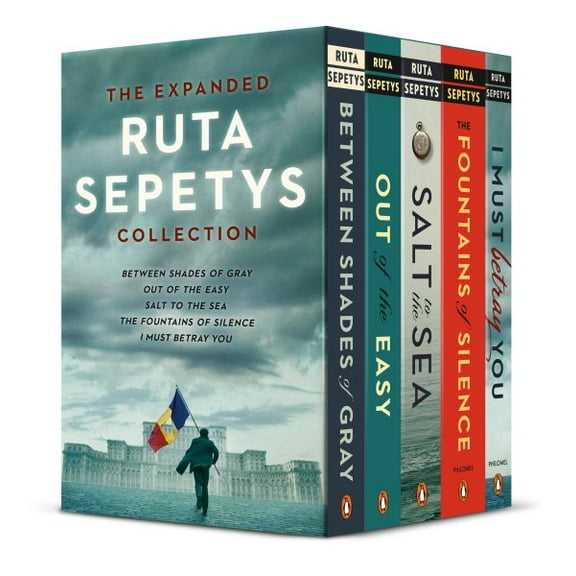 Pre-Owned The Expanded Ruta Sepetys Collection (5-Book Paperback Boxed Set): Between Shades of Gray, Out of the Easy, Salt to the , (Paperback)