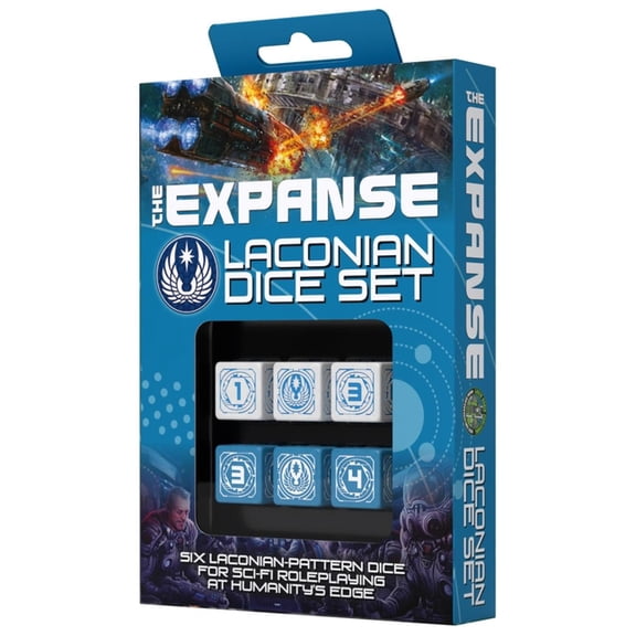 The Expanse RPG The Expanse RPG: Laconian Dice Set, (Hardcover)