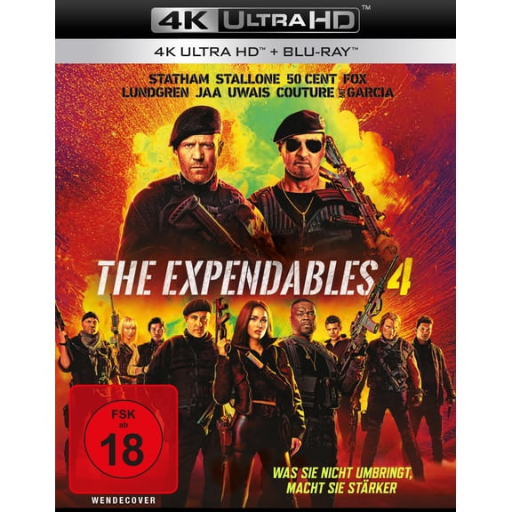 The Expendables 4 (4K Ultra HD) (+ Blu-ray) (4K Ultra HD) Jason Statham Dave Callaham