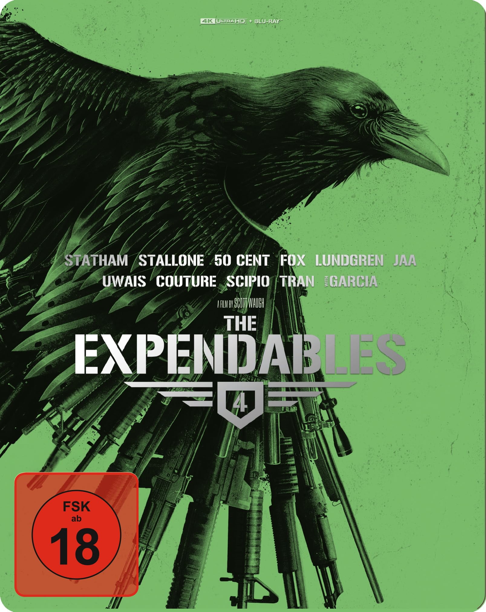 The Expendables 4 - Steelbook - Limited Edition (4K Ultra HD) (+ Blu-ray) (4K Ultra HD)