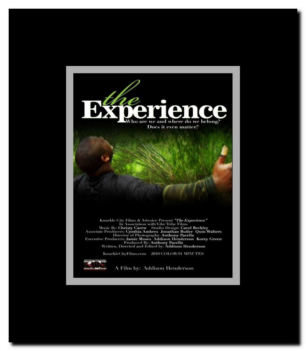 The Experience Framed Movie Poster