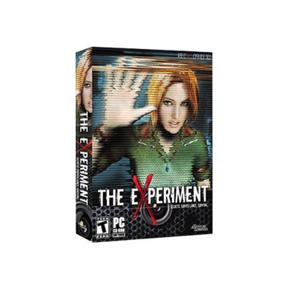The Experiment PC CDRom - Stranded on a Remote Island...You Are Alone Desperate to Escape