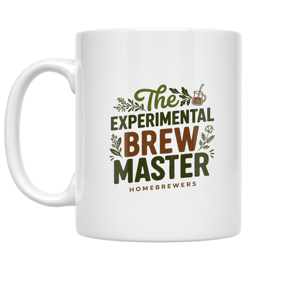 The Experimental Brewmaster - Homebrewer - 11 oz Ceramic Coffee Mug