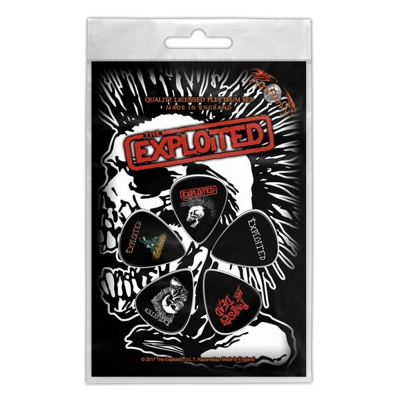 The Exploited Skull Guitar picks