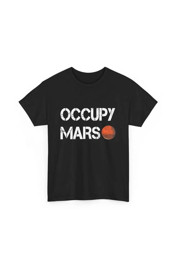The Explorer Occupy Mars Space Lovers Women Men T-Shirt S-5Xl Birthday Gifts; For Men & Women, Unisex T-Shirt