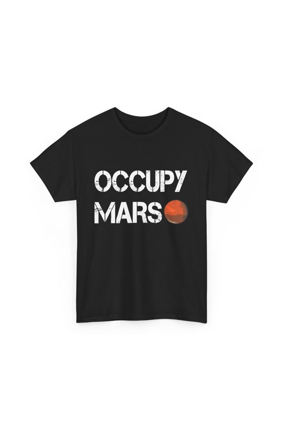 The Explorer Occupy Mars" Space T-Shirt"