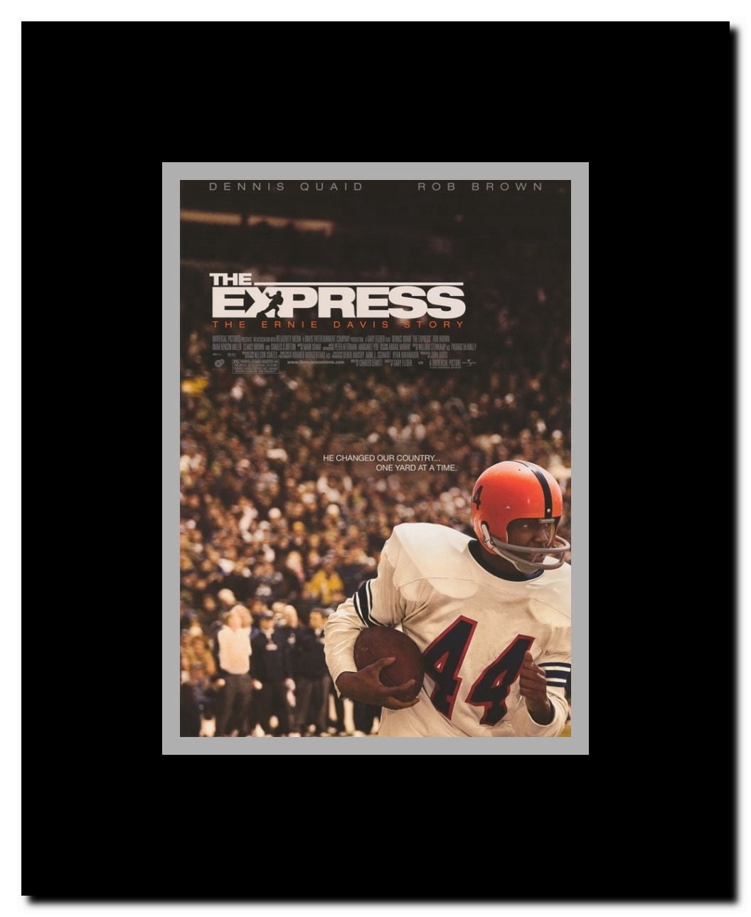 The Express Framed Movie Poster