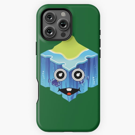 The Expressive Cube Ice Craftee Gamer Phone Case for iPhone 16 15 14 13 12 11 Pro Max