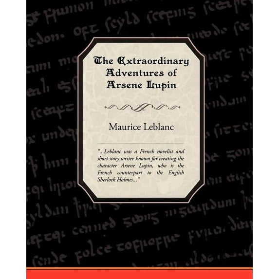 The Extraordinary Adventures of Arsene Lupin, Gentleman-Burglar (Paperback)