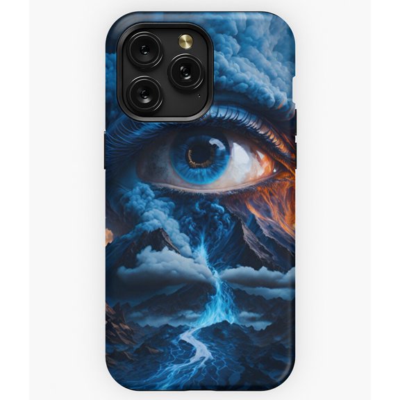 The Eye All-Seeing Eye Illuminati Symbol Graphic A10232&nbsp;Phone Case for iPhone 11 to 17 Pro Max