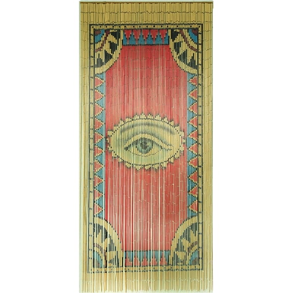 The Eye Beaded Curtain for Doorway, Boho Beaded Curtain for Closets, Door Beads Decoration, Beads for Doorways 35.5 in x 78 in