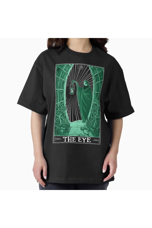 The Eye Tarotesque Dark Occult Divine Providence All Seeing Third Eye Top T-Shirt