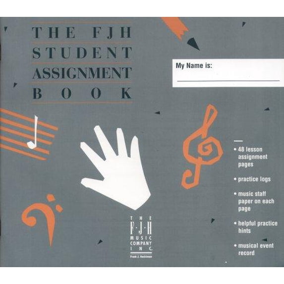 Pre-Owned Fjh Student Assignment Book (Paperback) 1569390789 9781569390788