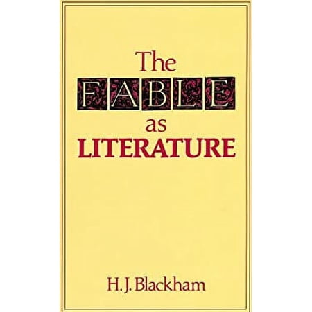 Pre-Owned The Fable as Literature (Hardcover) 9780485112788