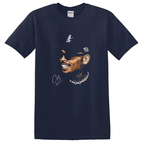 The Face Of Breezy Rnb Music Graphic Rnb T-shirt