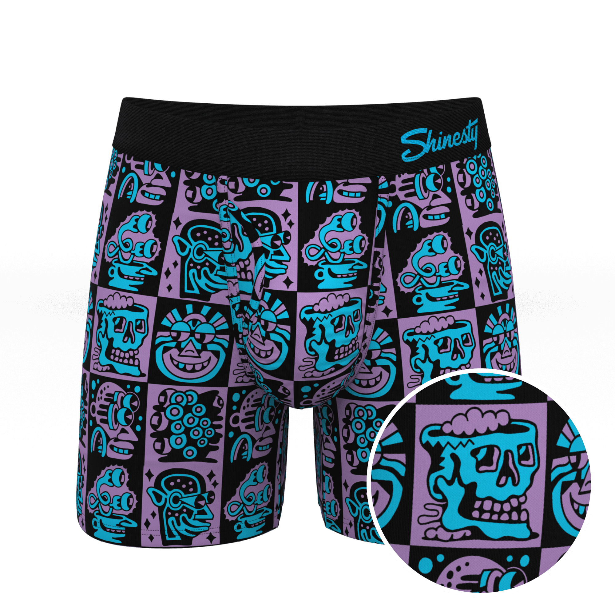 The Face Off Shinesty x Killer Acid Ball Hammock Pouch Underwear With