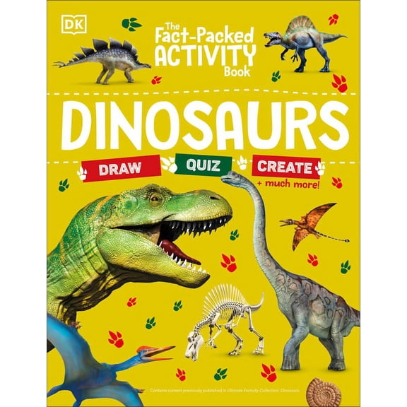 The Fact Packed Activity Book The Fact-Packed Activity Book: Dinosaurs, (Paperback)