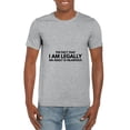 thumbnail image 1 of The Fact That I Am Legally An Adult Is Hilarious Birth T-Shirt, for men & women, up to size 5XL, 1 of 3