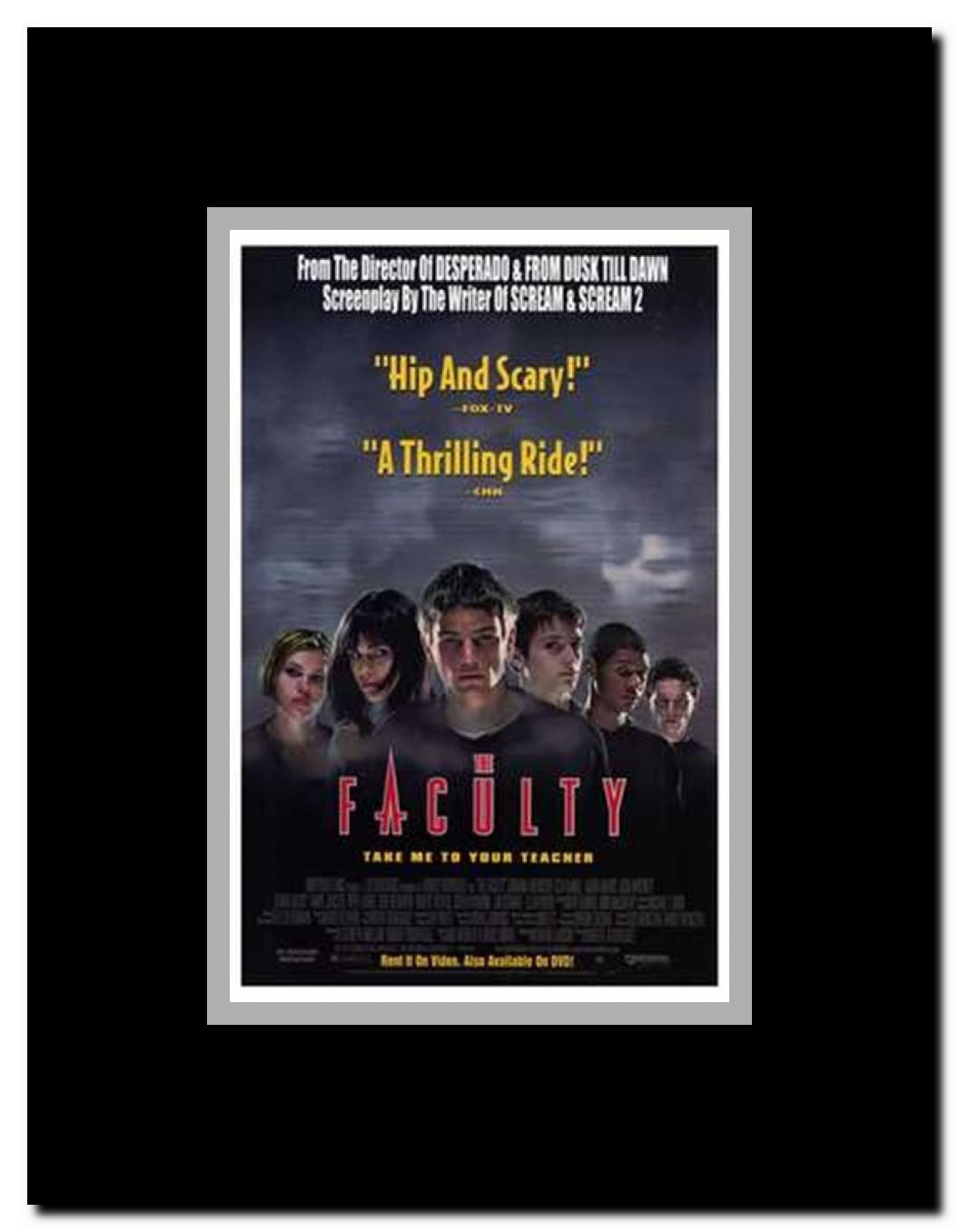 The Faculty Framed Movie Poster