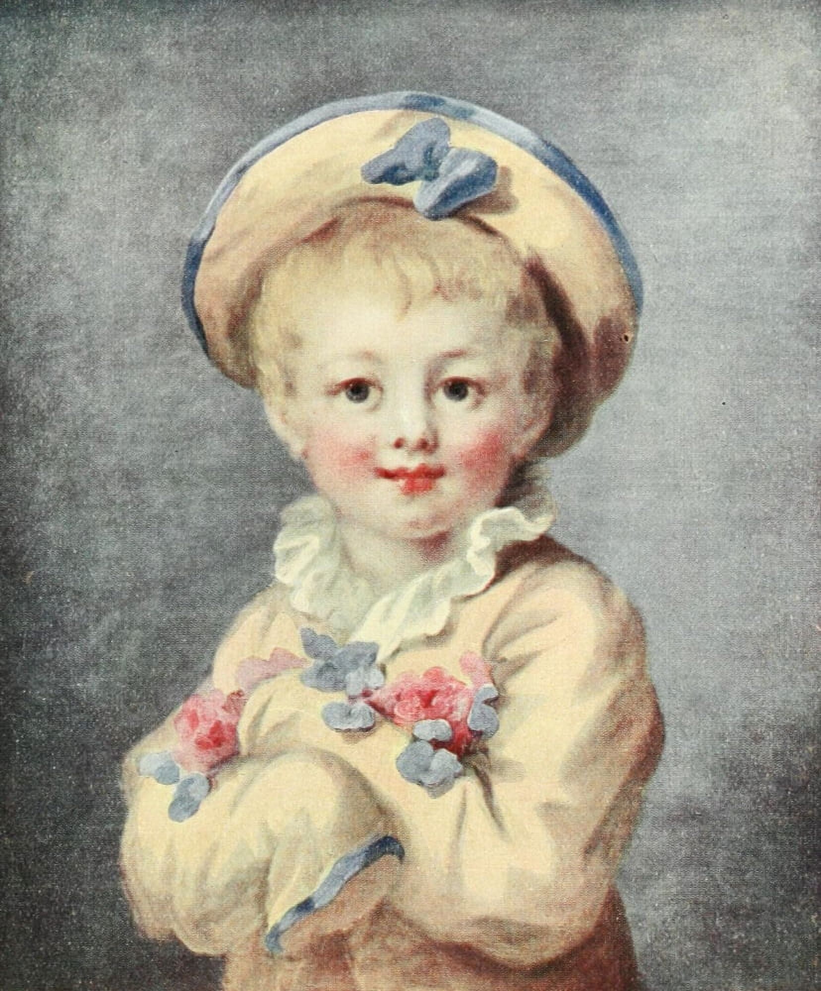 The Fair-haired Boy The Worlds Greatest Paintings 1934 Canvas Art - Jean-Honor Fragonard (18 x 24)