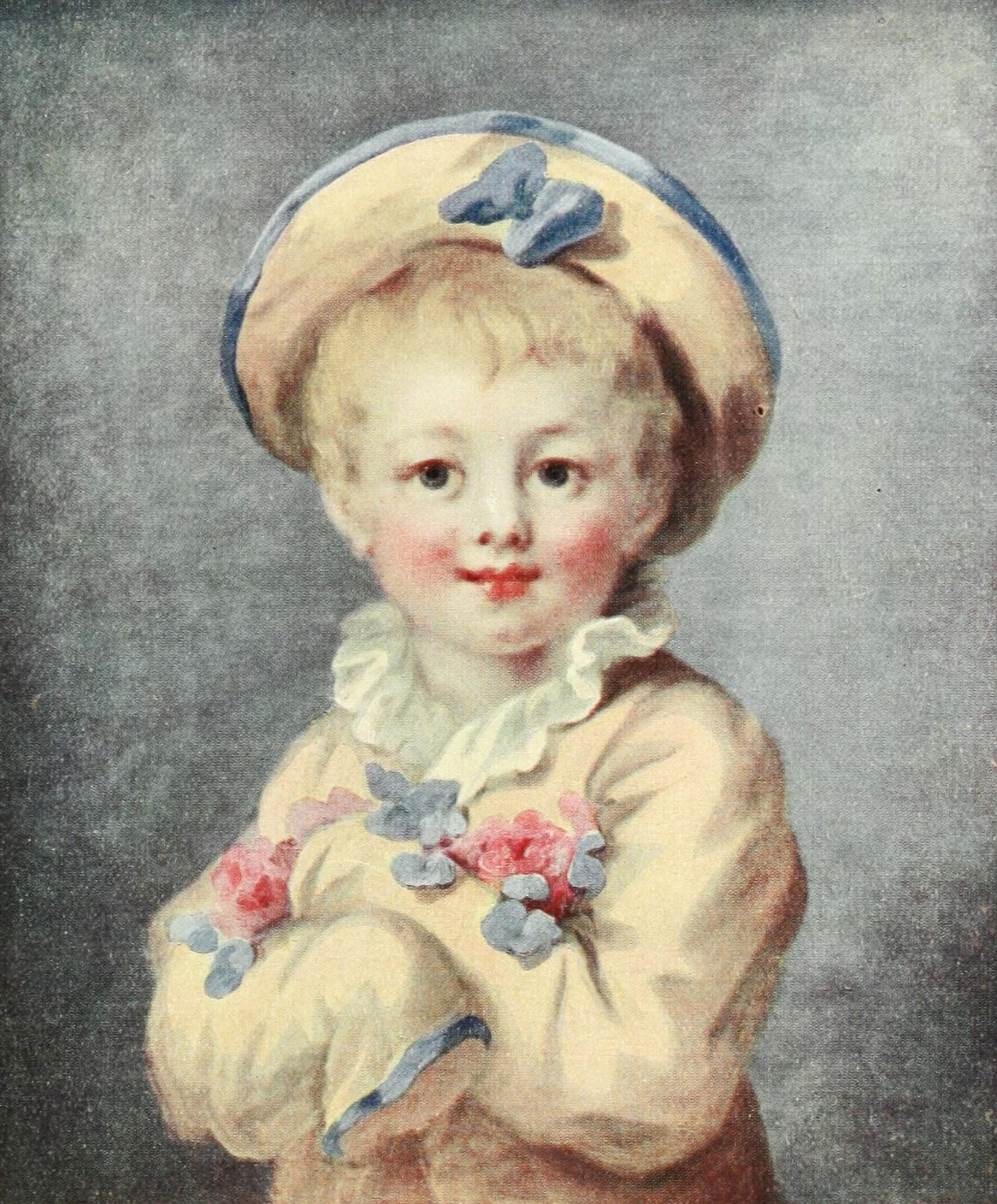 The Fair-haired Boy The Worlds Greatest Paintings 1934 Canvas Art - Jean-Honor Fragonard (24 x 36)