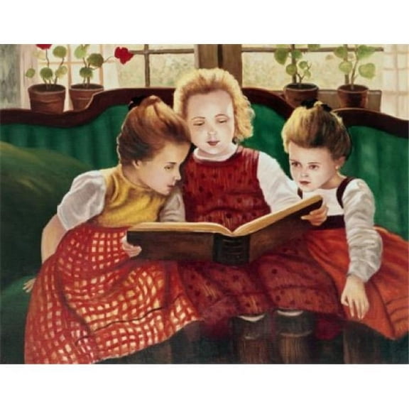 The Fairy Tale Walter Firle 1859-1929 German Poster Print - 18 x 24 in.
