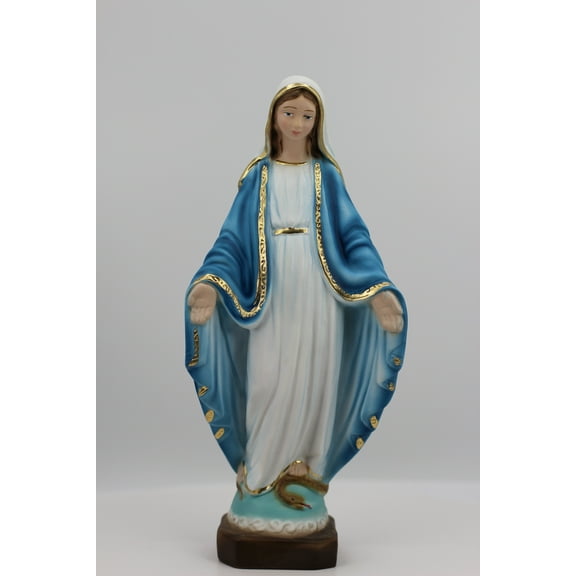 The Faith Gift Shop 9 Inch Religious Our Lady of Grace-Miraculous Mary Garden Statues