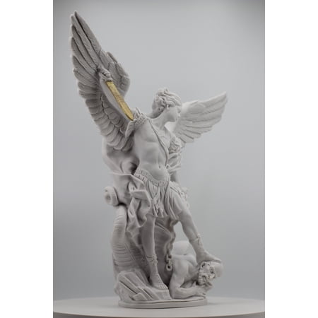 The Faith Gift Shop 12” Saint Michael Archangel Garden Statue