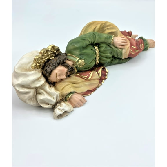 The Faith Gift Shop Collection of Sleeping Saint Joseph Statue- Multi-colour-Gift of Faith for Friends and Family