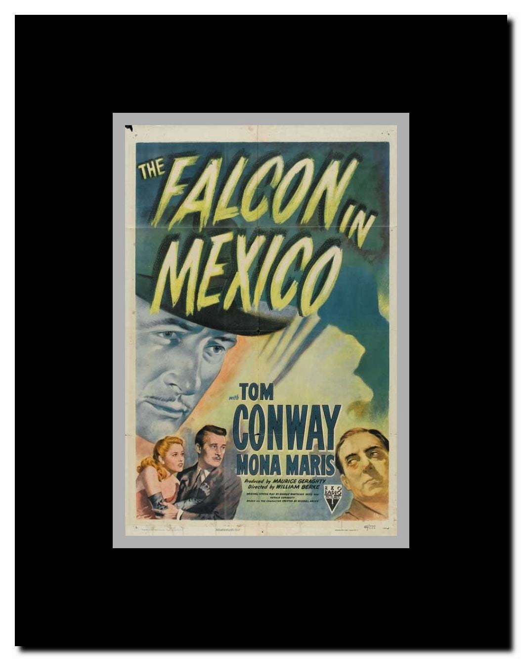 The Falcon in Mexico Framed Movie Poster