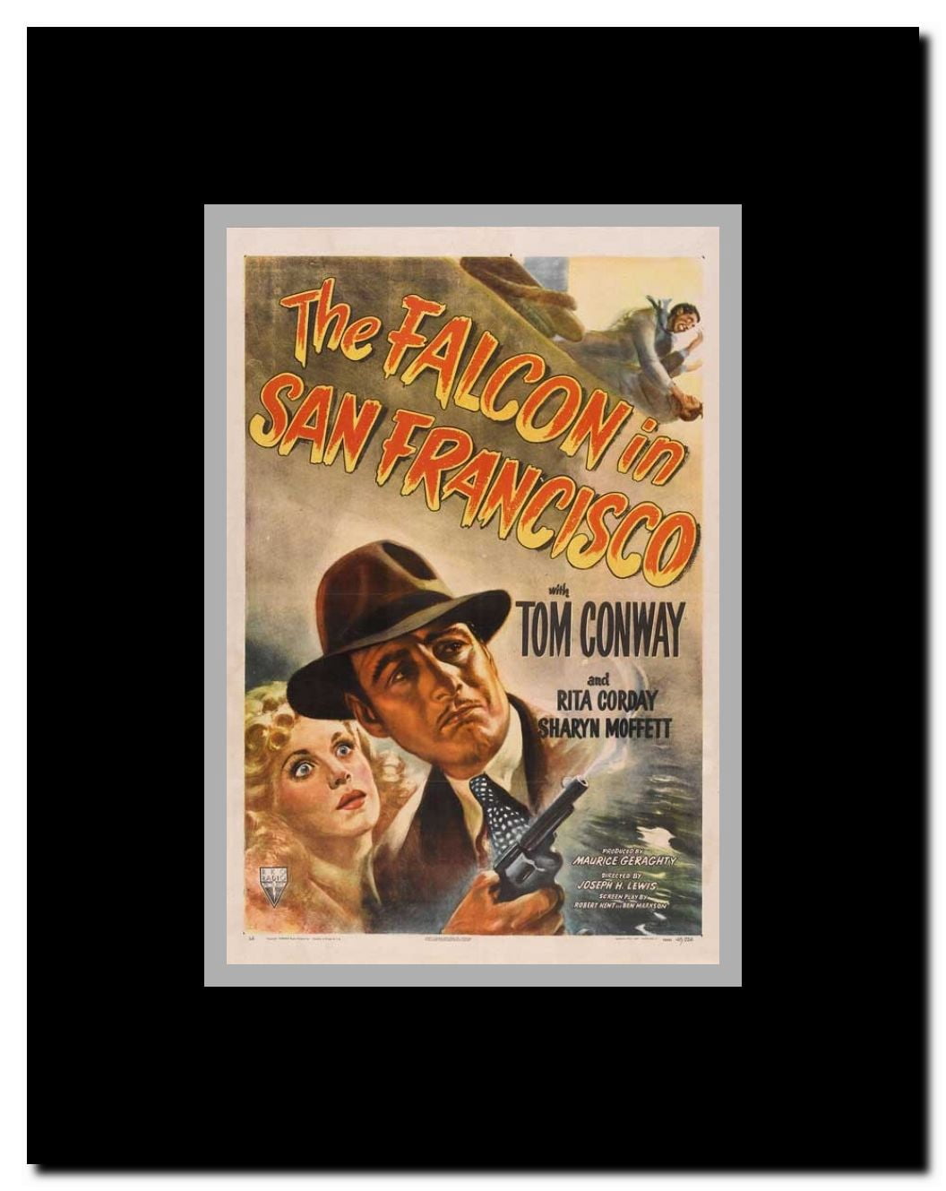 The Falcon in San Francisco Framed Movie Poster