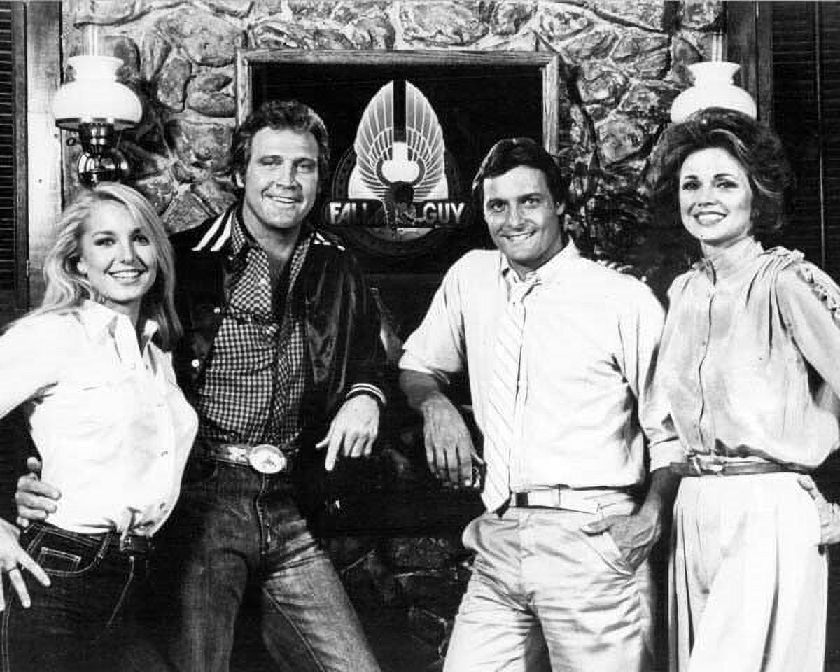 The Fall Guy cast Heather Thomas Lee Majors Doug Barr JoAnn Pflug Poster