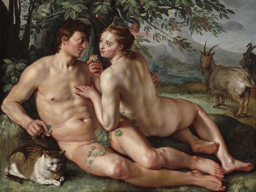 The Fall Of Man Canvas Art - (24 x 18)