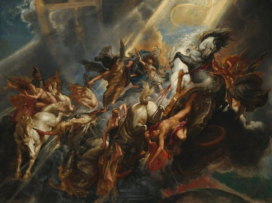 The Fall Of Phaeton 1604 Canvas Art - Peter Paul Rubens (36 x 54)