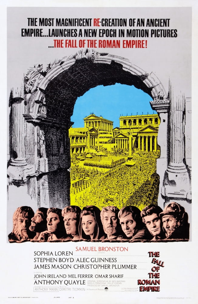 The Fall Of The Roman Empire Canvas Art - (24 x 36)