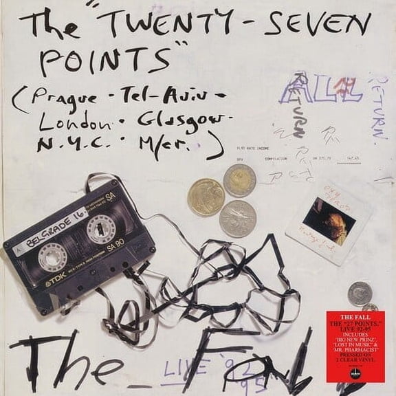 The Fall - Twenty-Seven Points: Live 92-95 [140-Gram Clear Vinyl] - Music & Performance