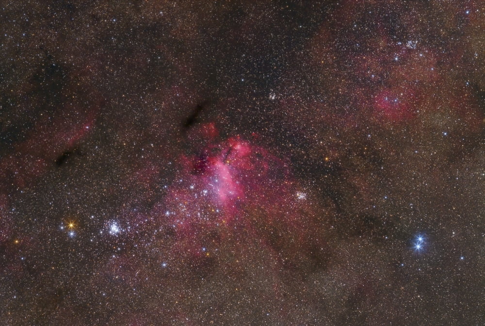The False Comet Cluster in Scorpius Canvas Art - Lorand FenyesStocktrek Images (34 x 23)