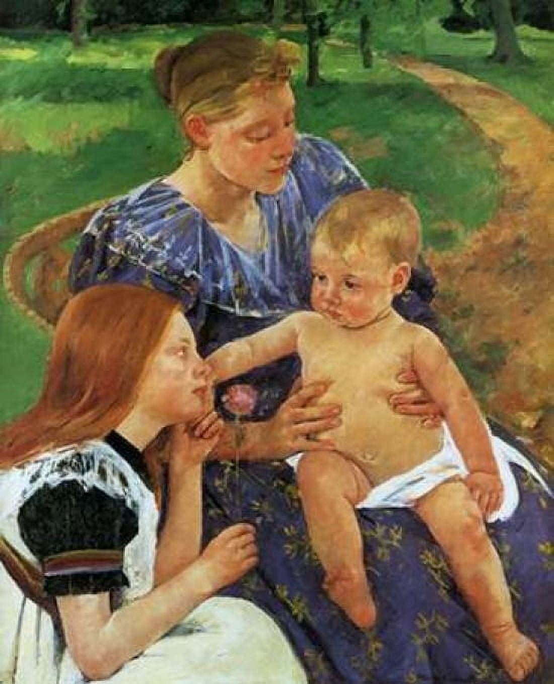 The Family 1892 Canvas Art - Mary Cassatt (20 x 24)