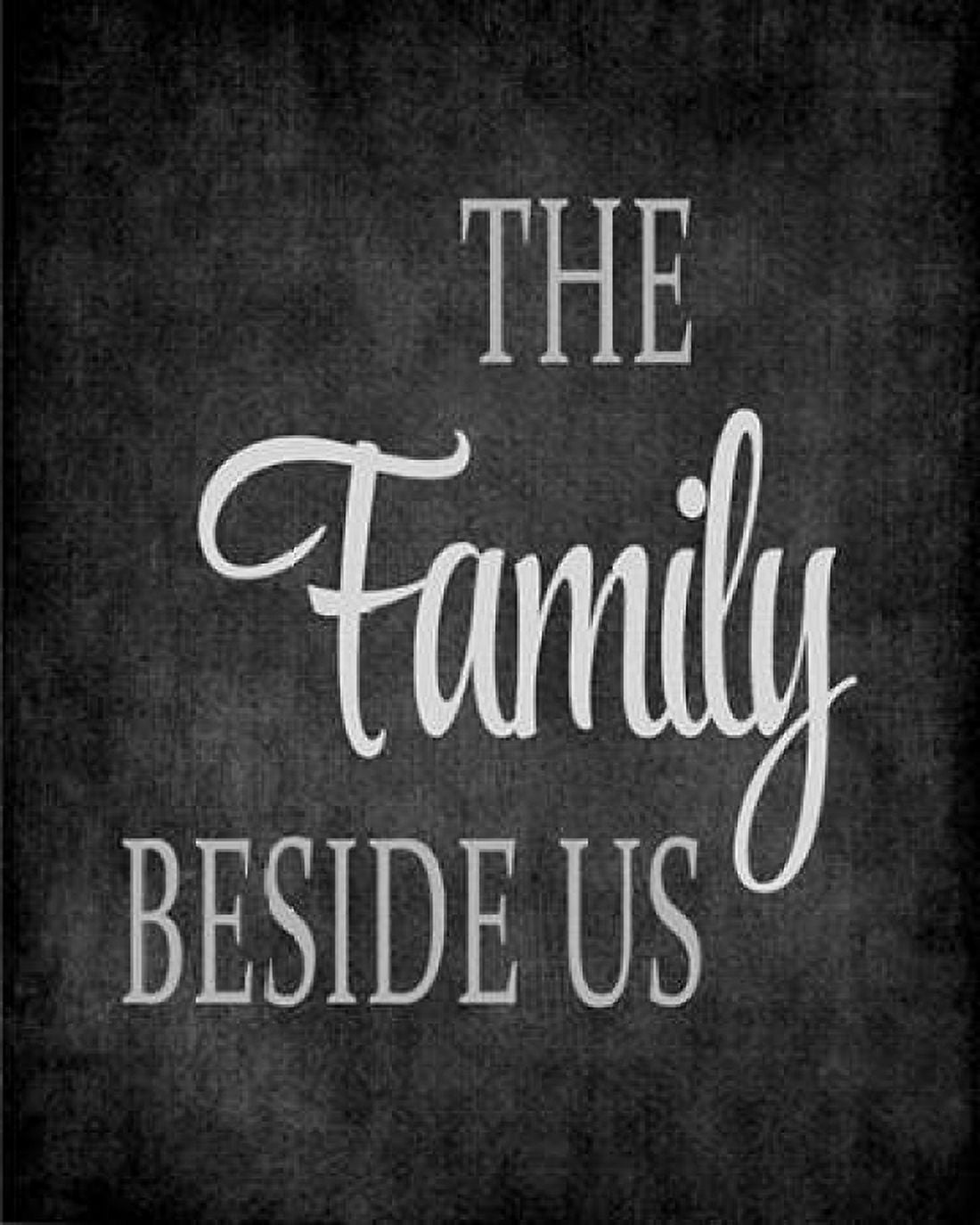 The Family Beside Us - Grey Canvas Art - Tamara Robinson (24 x 30)