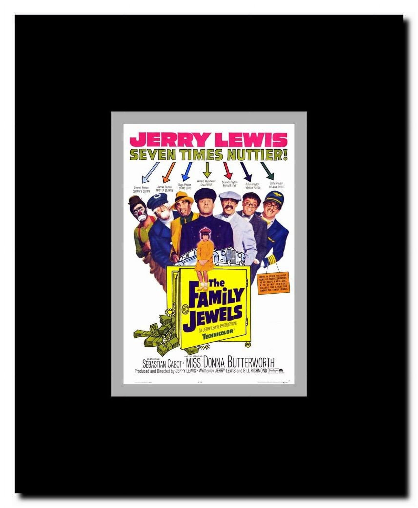The Family Jewels Framed Movie Poster