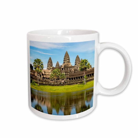3drose, the Famous Angkor Wat, Angkor, Cambodia, 15oz Mug