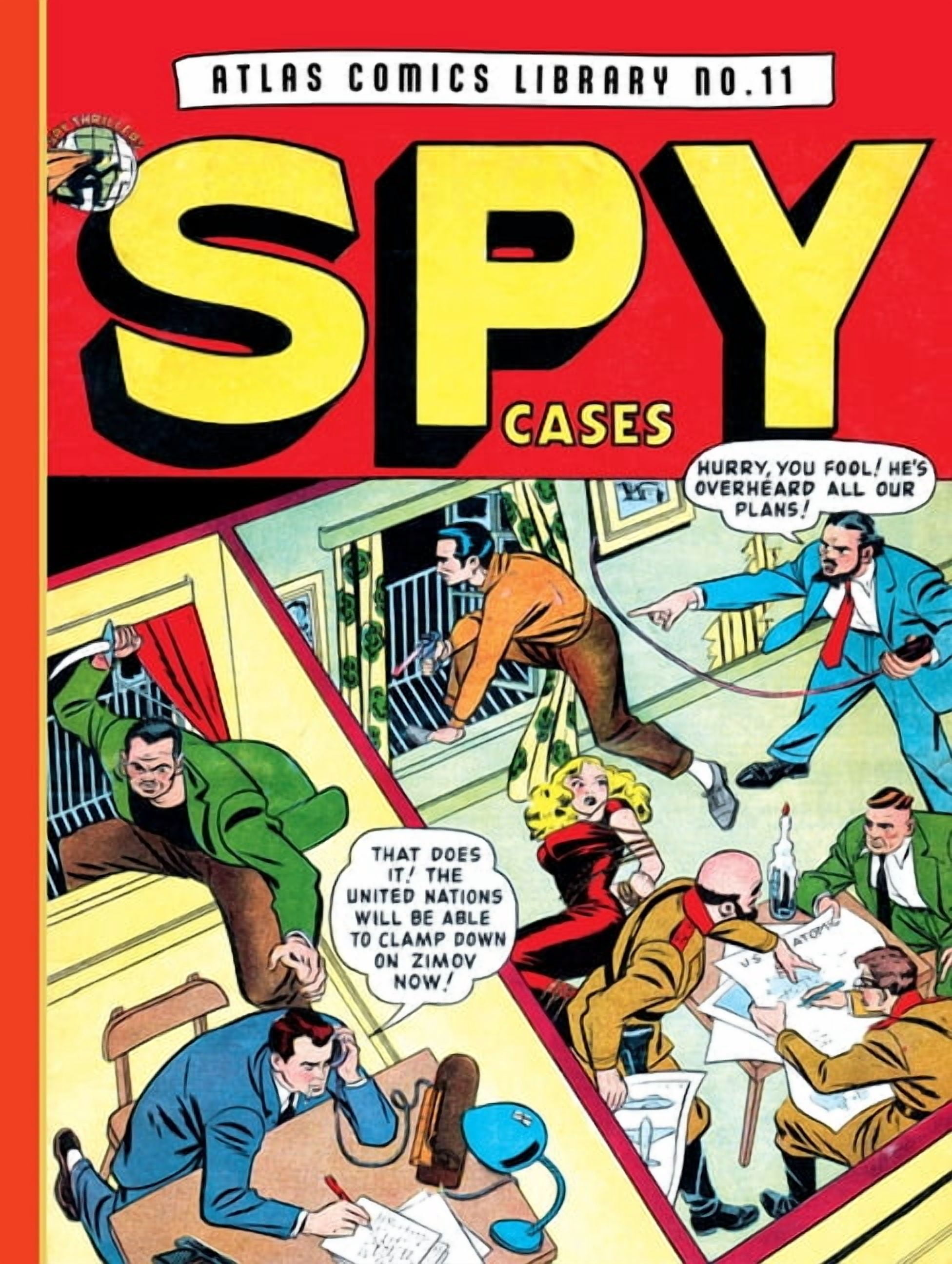 The Fantagraphics Atlas Comics Library The Atlas Comics Library No. 11: Spy Cases, (Hardcover)