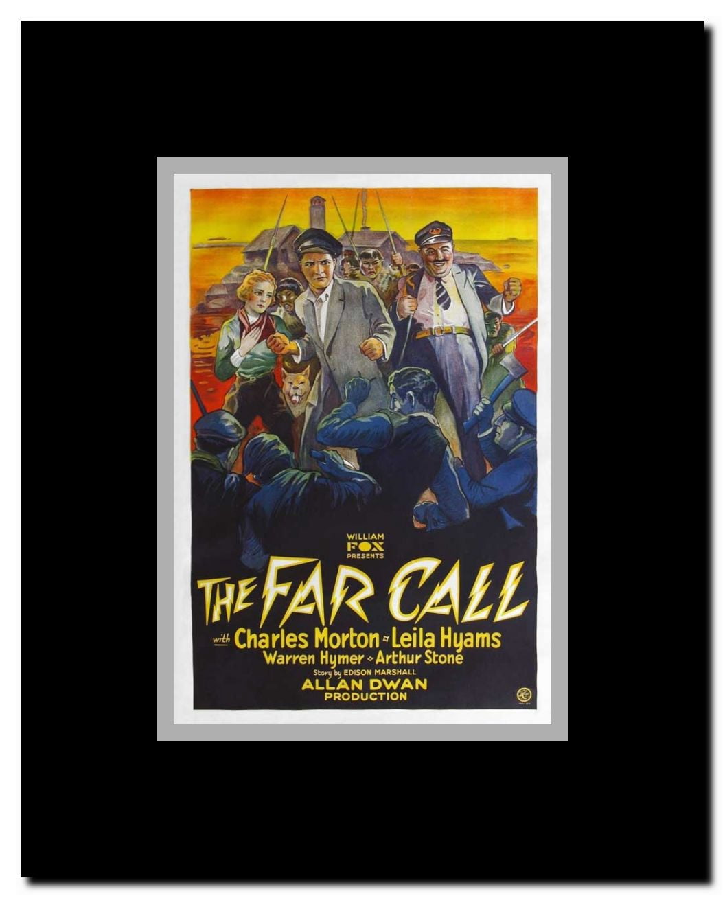 The Far Call Framed Movie Poster
