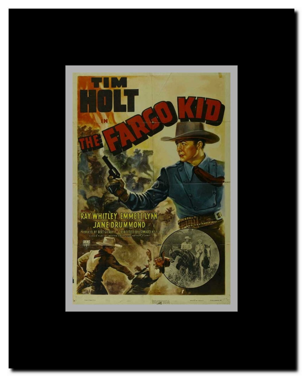 The Fargo Kid Framed Movie Poster