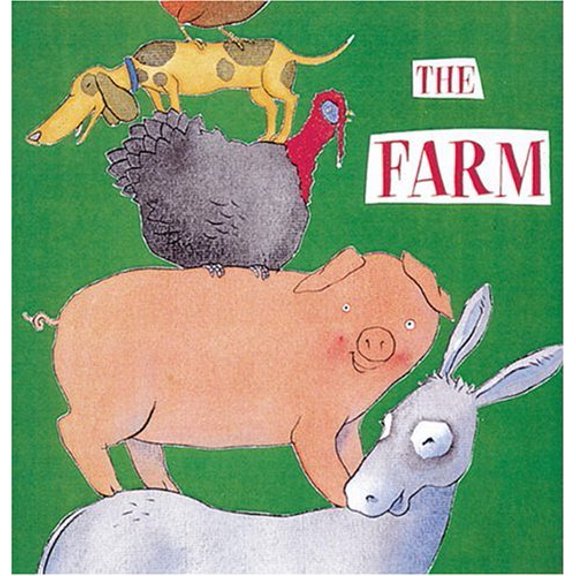 Pre-Owned The Farm (A Big, Bigger, Biggest Book, a Fold-Out Poster Book) (Hardcover) 0789201526 9780789201522