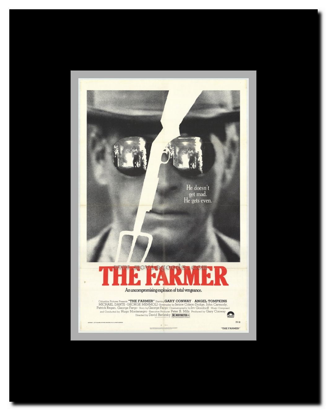 The Farmer Framed Movie Poster